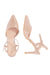 Pantofi lacuiti cu toc subtire - ILARIA - Nude Roze