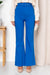 Pantaloni AMA Evazati - Albastru Electric