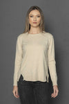 Pulover cu maneca lunga - SWAN - Crem - Bluza - WS24