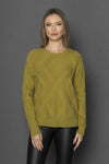 Pulover gros impletit - BAYA - Olive - Bluza - WS24