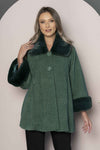 Pulover tip CAPA lunga - PATTY - Verde - Capa - WS24