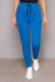Pantaloni Premium BWEAR Plusati "MAURI" - Albastru Electric - Made in RO Pantaloni Trening