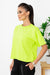 Tricou oversize - EVELYN - Lime