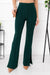 Pantaloni EMA cu talie inalta - Verde Inchis