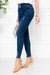 Blugi slim fit talie inalta - BAILLEY - Jeans Inchis