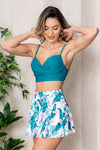 Costum de baie ANDREEA 3 in 1 - Turcoaz