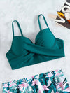Costum de baie ANDREEA 3 in 1 - Turcoaz - Costum de Baie -BWEAR.RO
