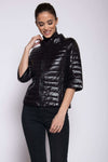 Geaca SOFIA Maneca Trei Sferturi - Neagra - Geaca Subtire -B WEAR RO