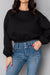 Hanorac oversize plusat - JULIA - Negru - Hanorac -BWEAR.RO
